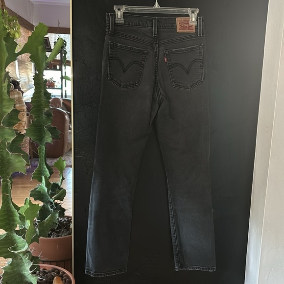 Black Levi’s Wedgie Straight W27/28L (249) - Picture 4 of 7